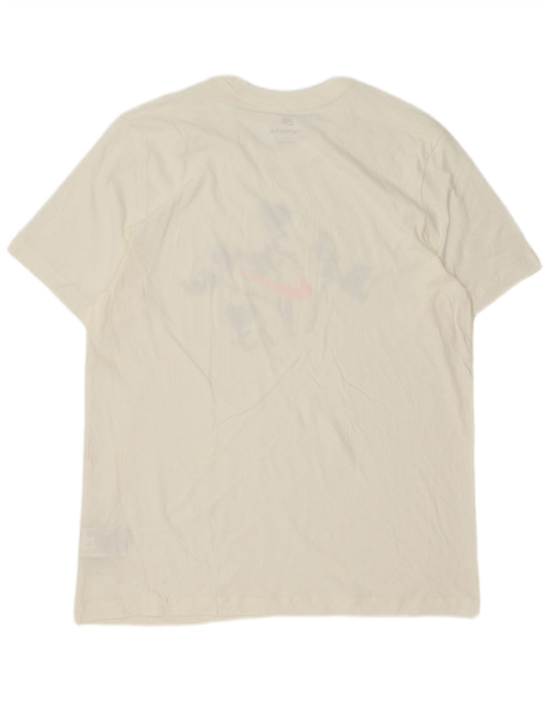 Nike grafisk T-shirt top til mænd, stor hvid bomuld