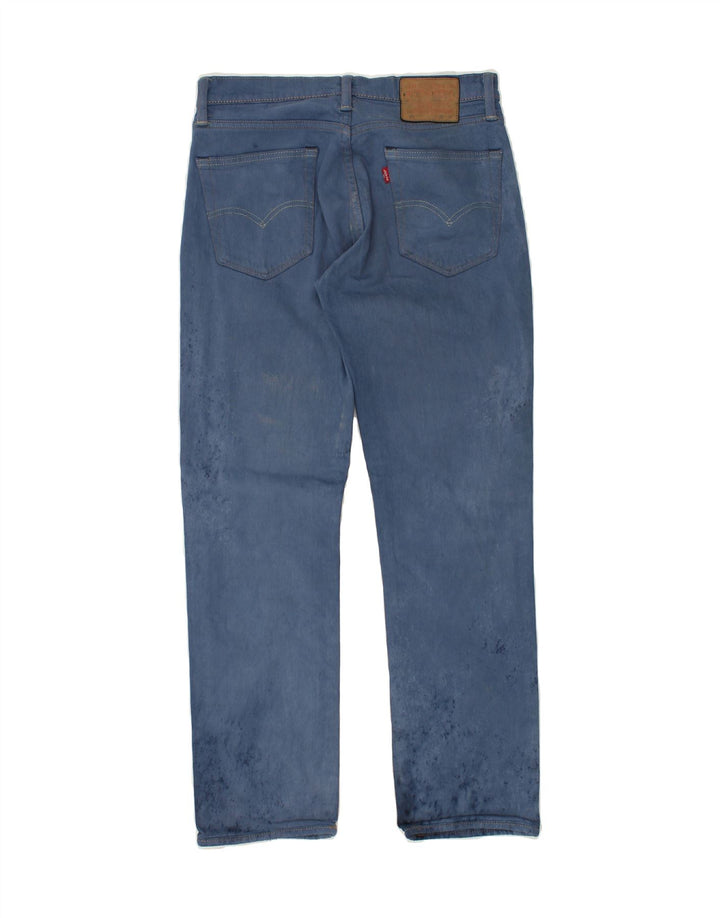 LEVI'S Mens 511 Straight Jeans W29 L28 Blue Cotton Vintage Levi's and Second-Hand Levi's from Messina Hembry 