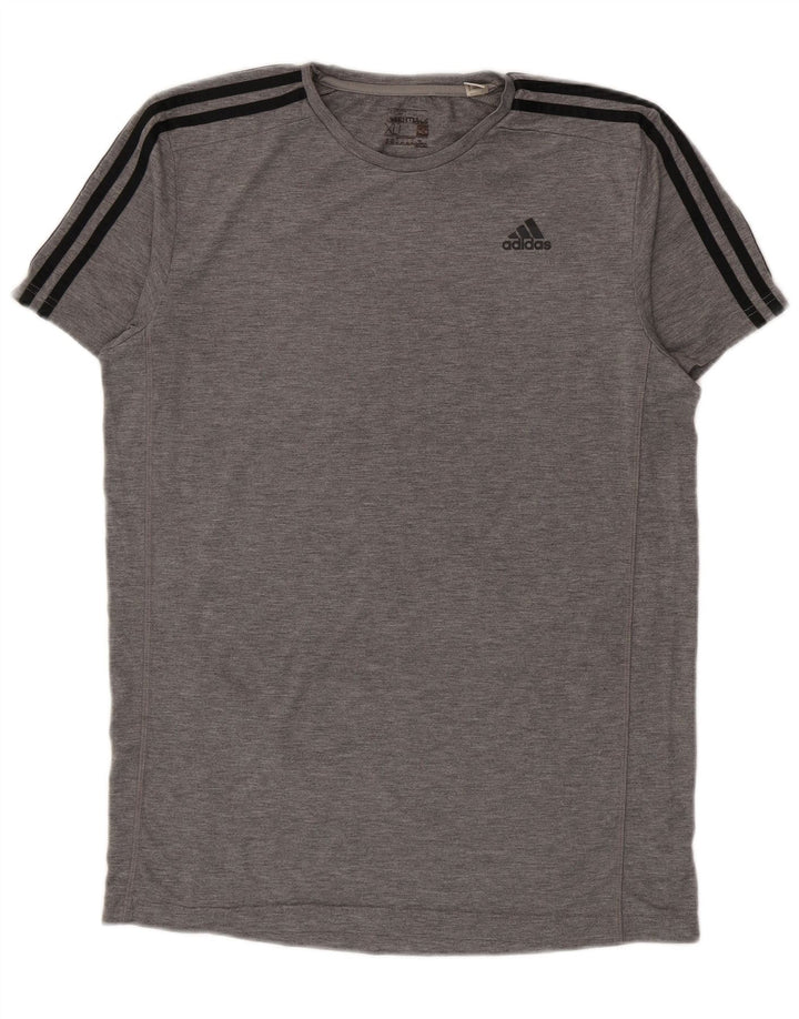 Adidas Herre Climalite T-Shirt Top XL Grå