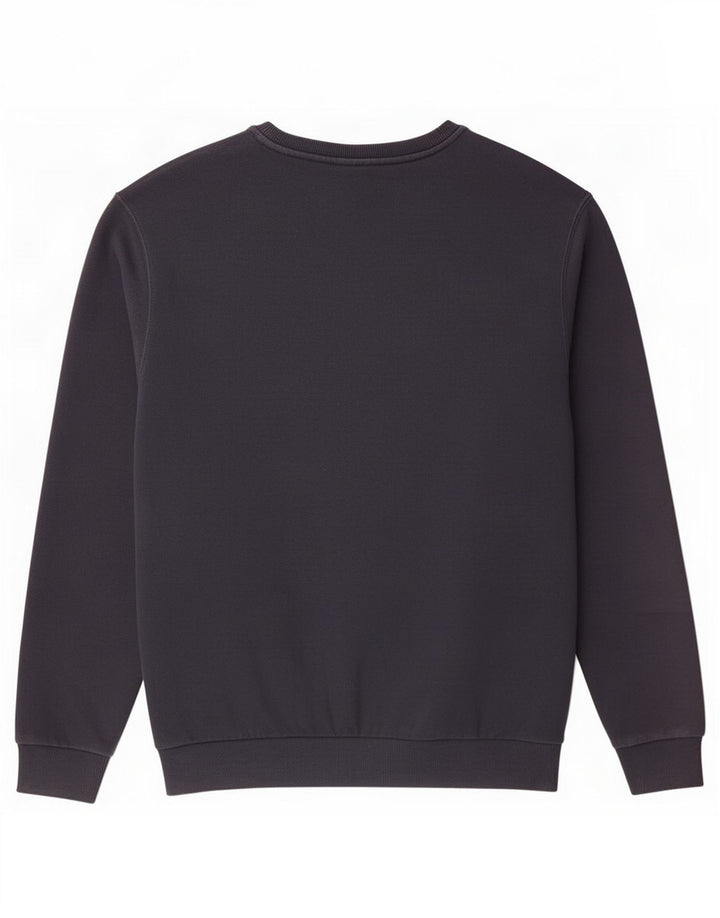 Ellesse Herre Grafisk Sweatshirt Jumper Medium Navyblå Bomuld