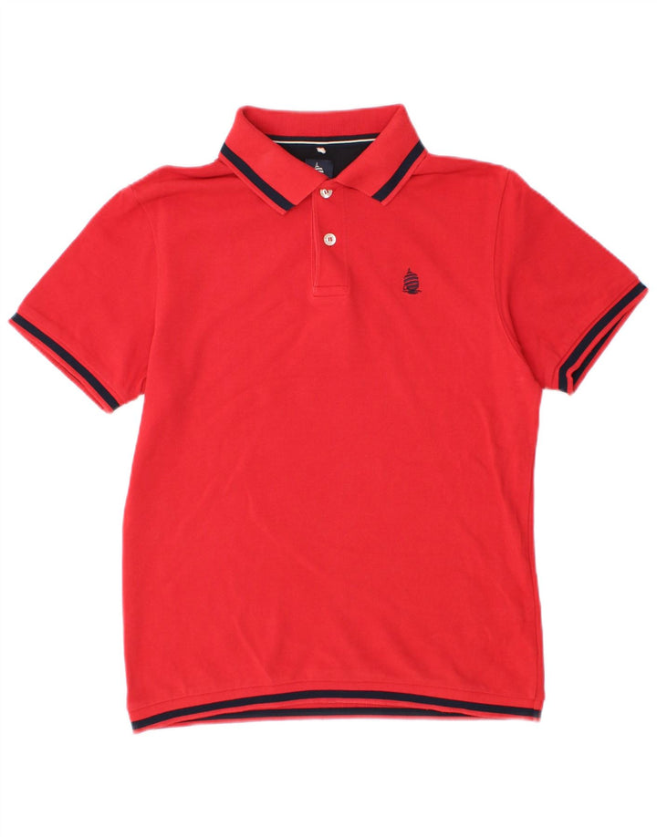 MARINA YACHTING Herre Slim Fit Polo Shirt Medium Rød Bomuld