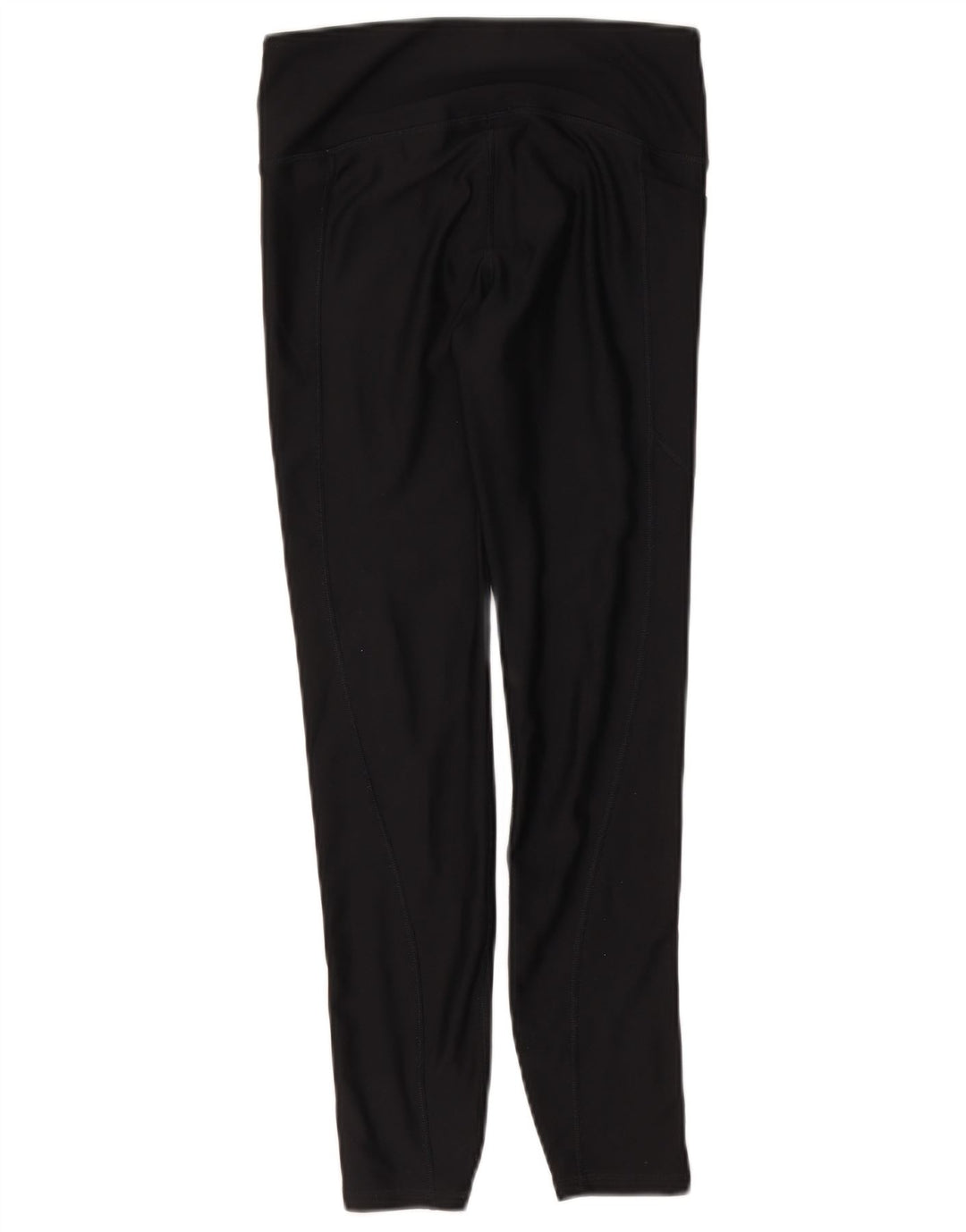 Under Armour Womens Heat Gear Leggings UK 10 Small Black Polyester