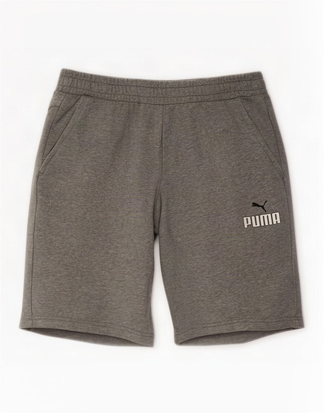 Puma Herre Sportshorts Stor Grå Bomuld