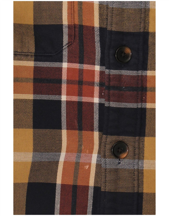Marks & Spencer Herre Relaxed Fit Flanellskjorte Medium Flerfarvet Plaid