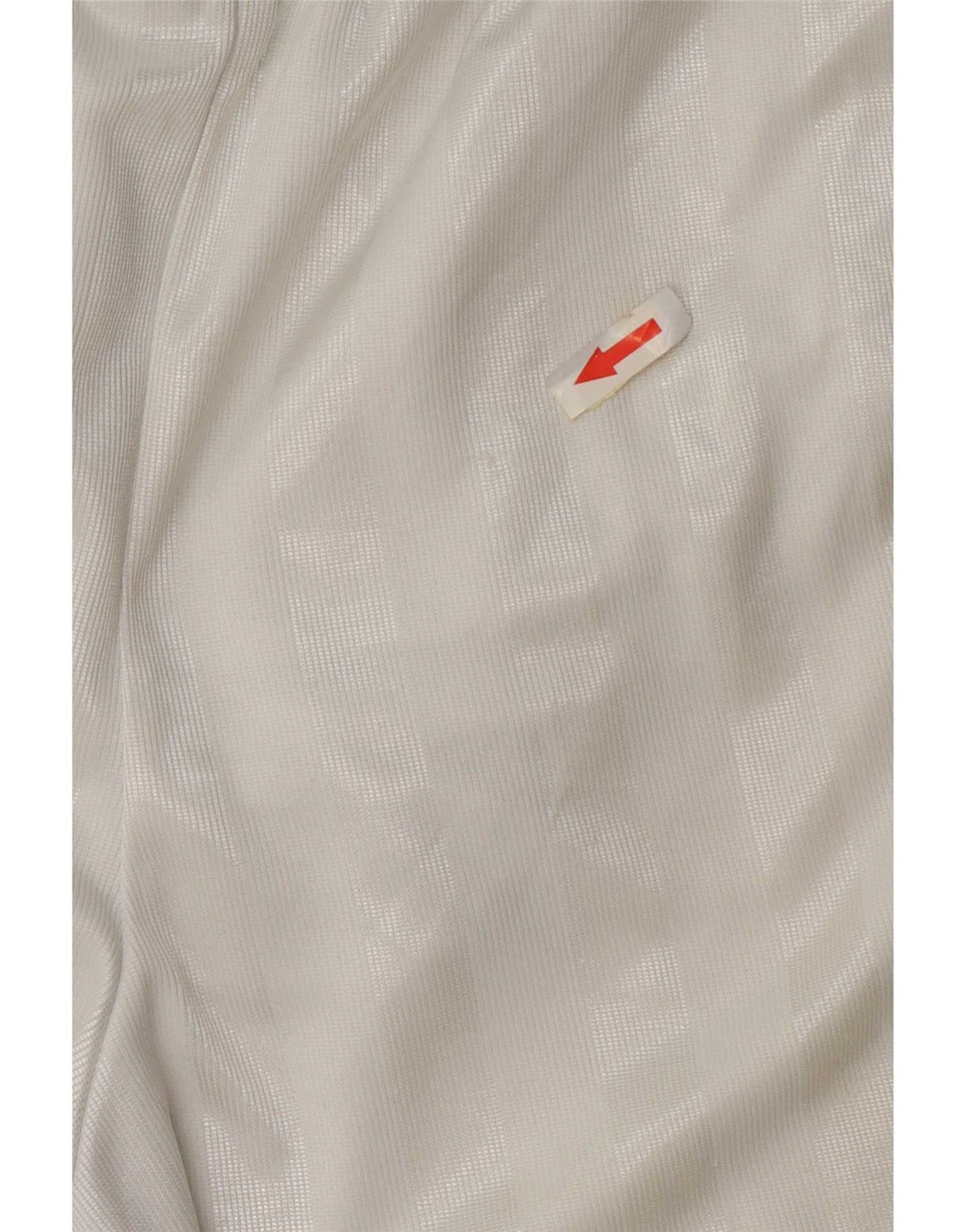 Nike Herre Dri Fit almindelige sportsshorts Medium hvid stribet polyester