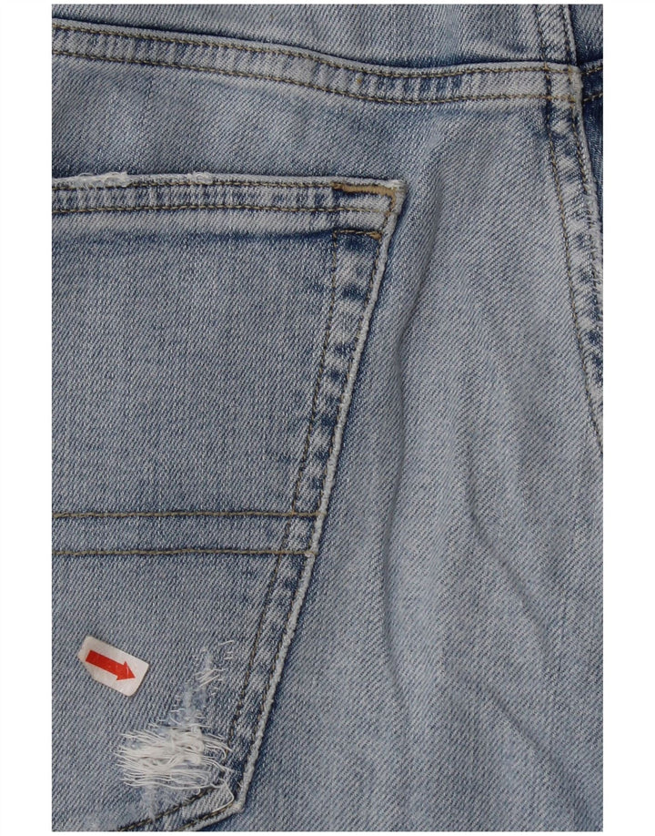 TOMMY HILFIGER Mens Tapered Jeans W33 L32 Blue Cotton
