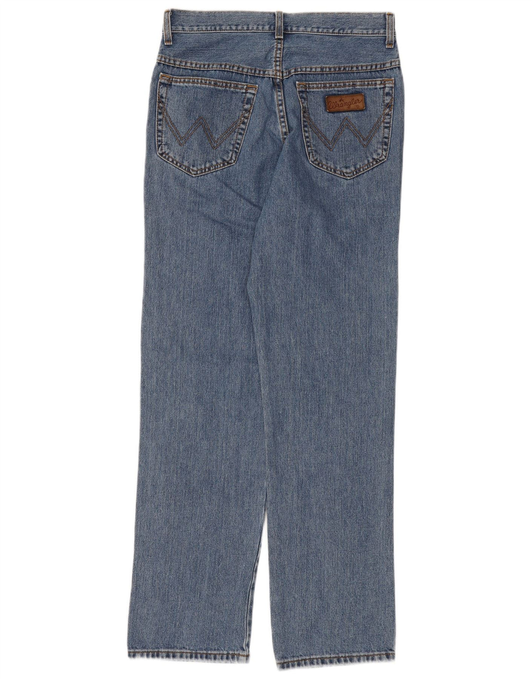 WRANGLER Herre Ohio Straight Jeans W30 L32 Blå Bomuld