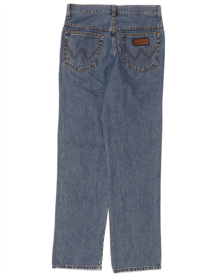 WRANGLER Herre Ohio Straight Jeans W30 L32 Blå Bomuld