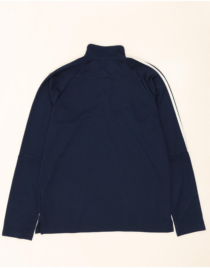 Adidas Herre Climalite Pullover træningsdragt Top Stor marineblå polyester