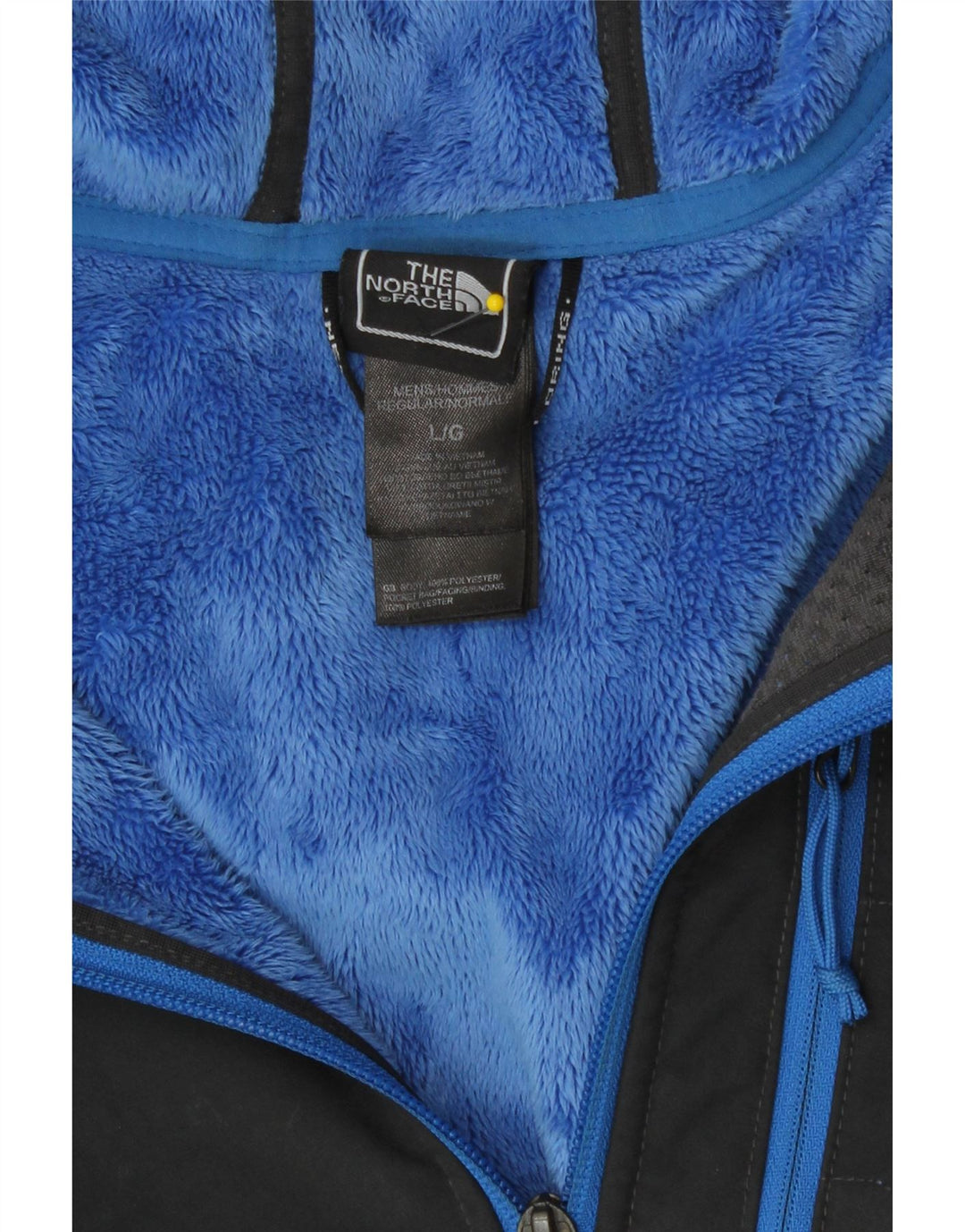 The North Face Herre Hooded Windbreaker Jacket UK 40 Large Grå Polyester