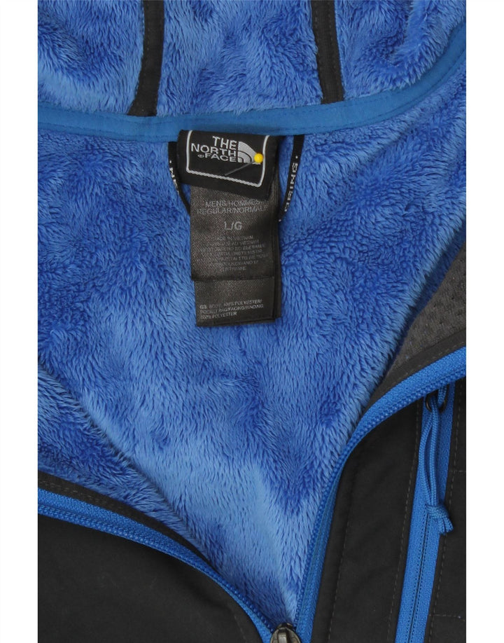 The North Face Herre Hooded Windbreaker Jacket UK 40 Large Grå Polyester