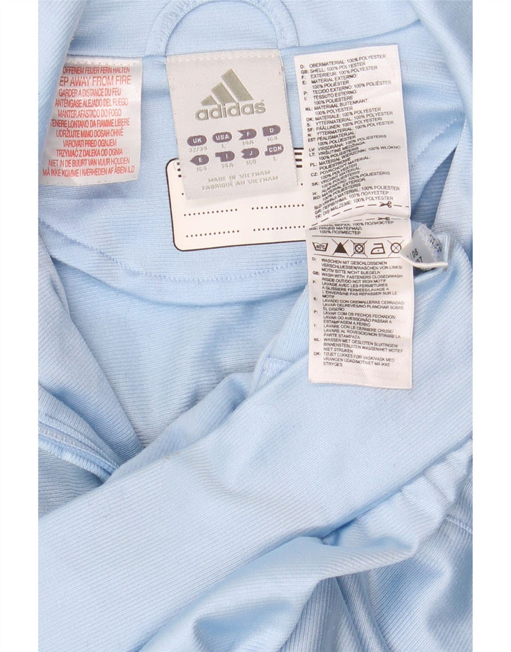 Adidas Træningsdragt Topjakke til drenge 13-14 år Blå Colourblock Polyester