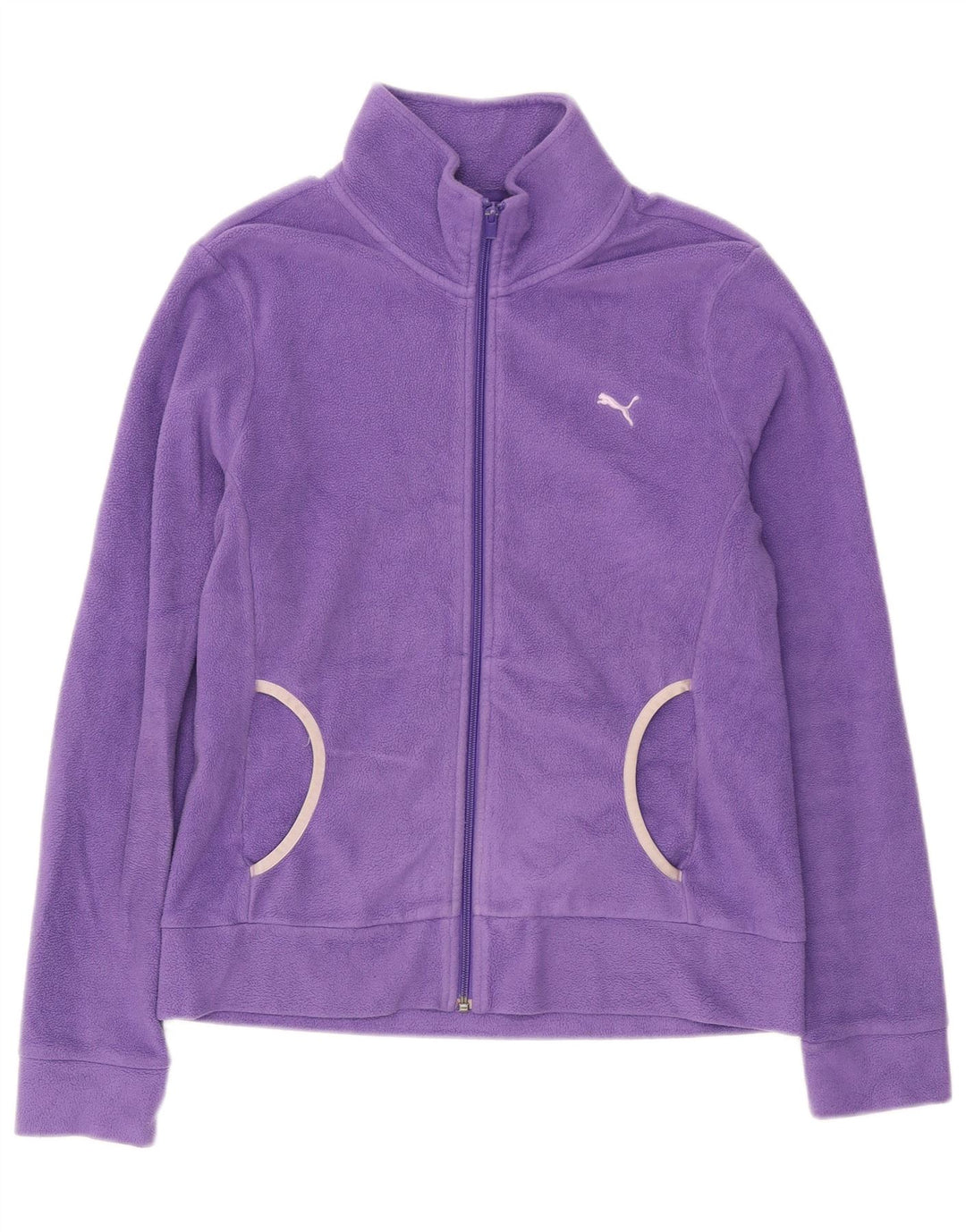 Puma Fleecejakke til kvinder UK 14 Stor Lilla