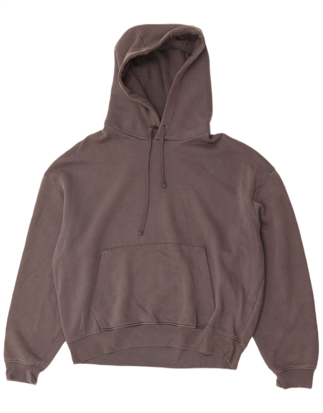 Zara Dame Oversized hættetrøje Jumper EU 44 XL Grå Bomuld