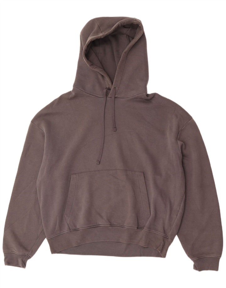 Zara Dame Oversized hættetrøje Jumper EU 44 XL Grå Bomuld