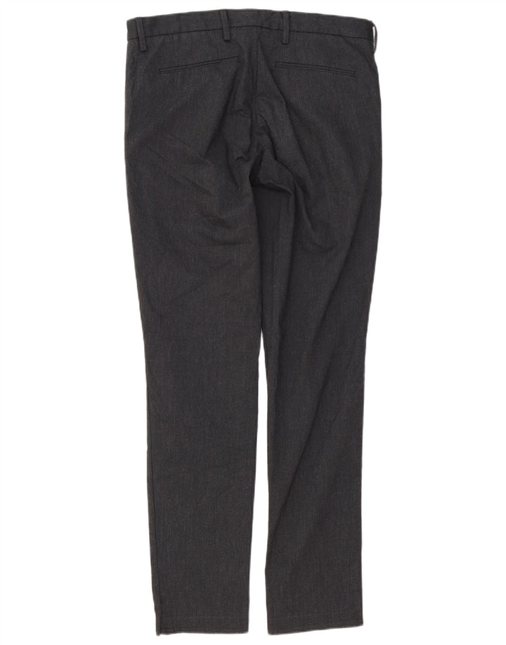 Hugo Boss Herre Slim Chino Bukser W32 L32 Grå Polyester