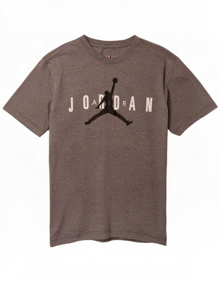 Jordan Herre grafisk T-shirt top lille grå bomuld