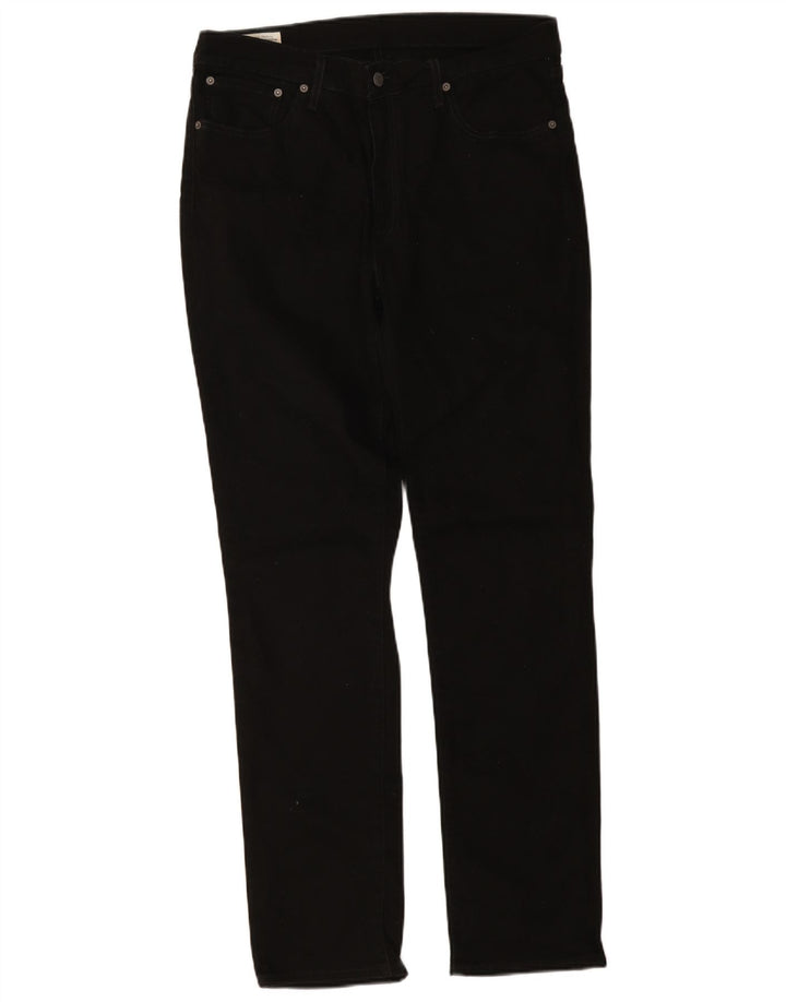 Levi's Herre 511 Slim Jeans W36 L34 Sort Bomuld