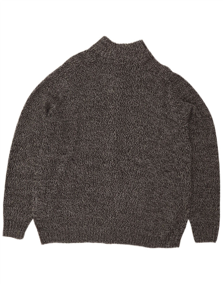 James Pringle Herre Cardigan Sweater XL Grå Flecked Acryl