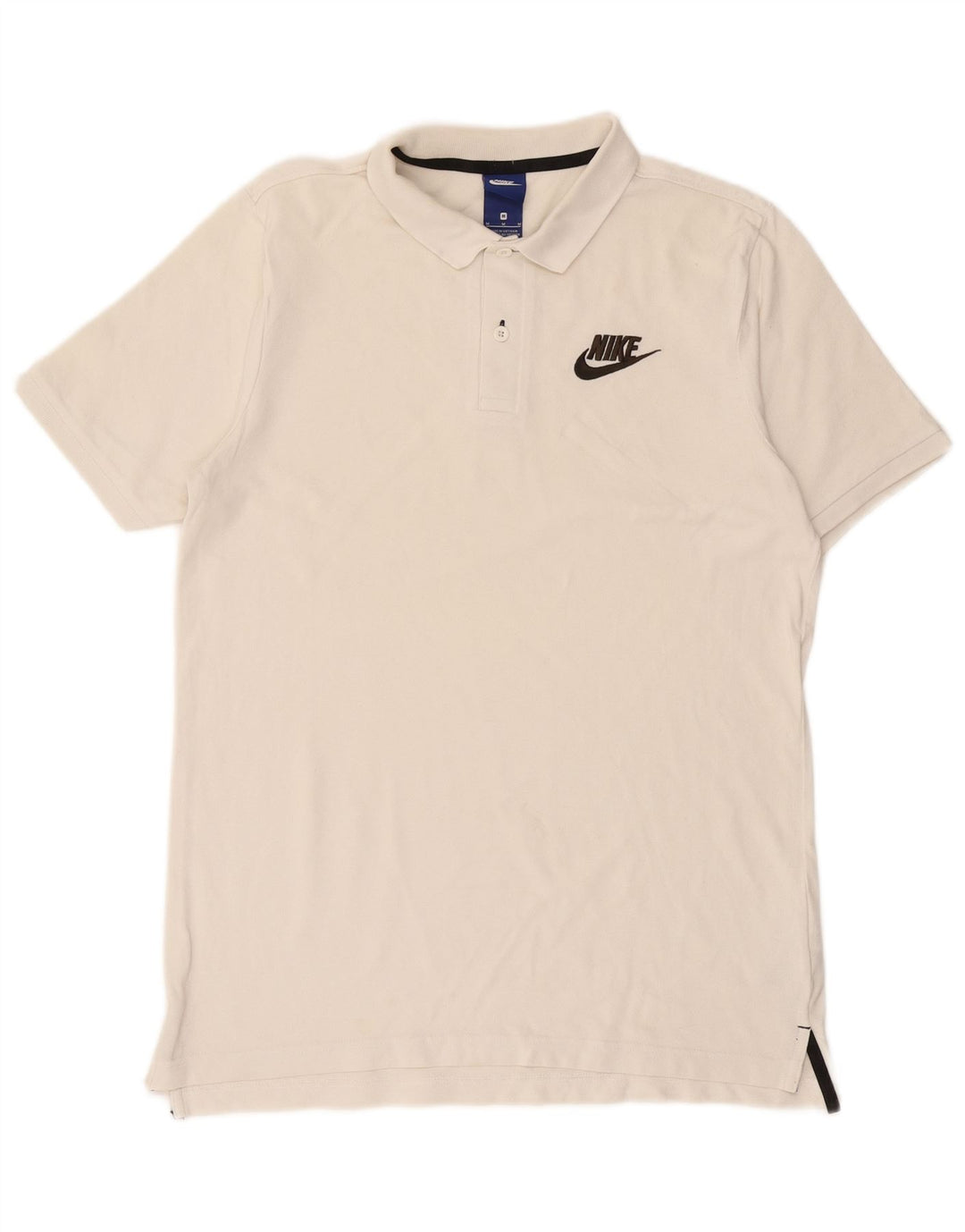 NIKE Poloshirt til mænd Medium Off White Bomuld
