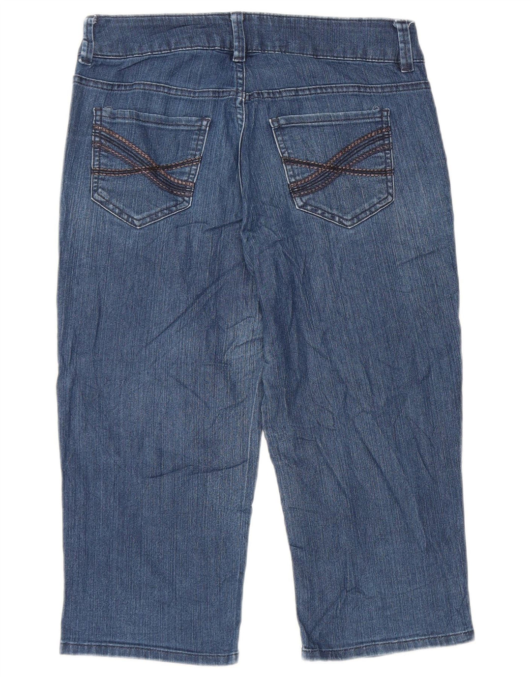 LEE Womens Riders Capri Jeans US 8 Medium W32 L19 Blå Bomuld