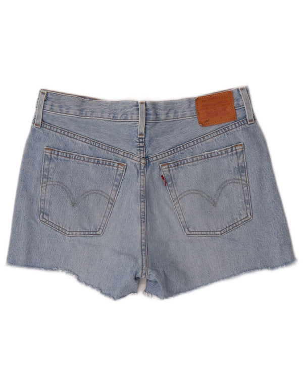 Levi's Womens 501 denimshorts W28 Medium Blue Bomuld