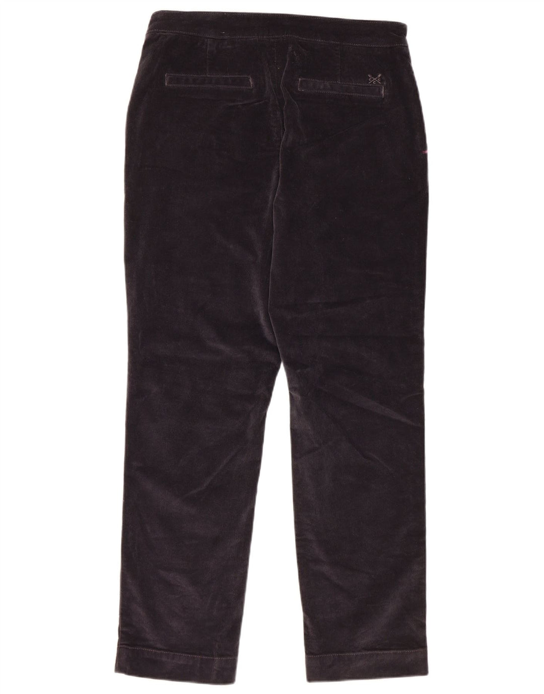 CREW CLOTHING Dame fløjlsbukser UK 12 Medium W30 L28 Navy Blue