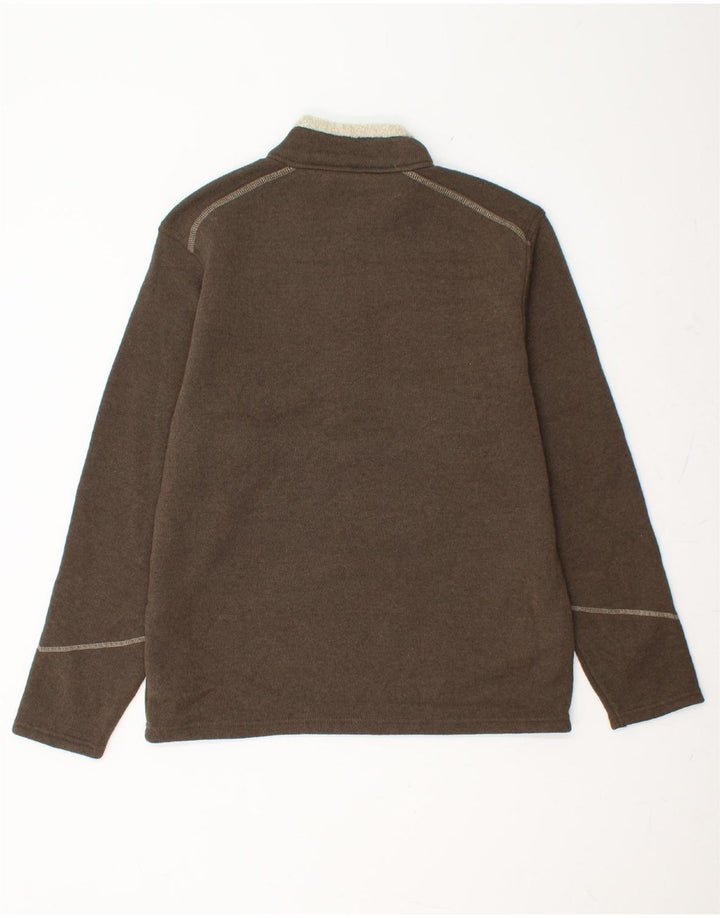 COLUMBIA Sweatshirt med lynlås til mænd Medium Khaki Polyester