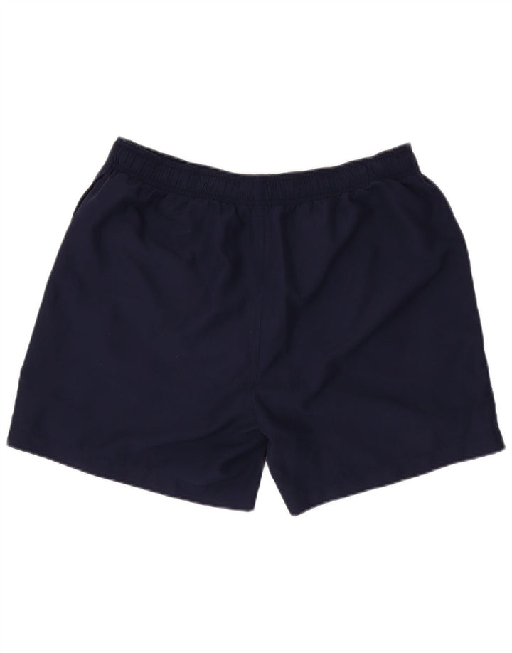 FILA Herre grafiske sportsshorts store marineblå polyester