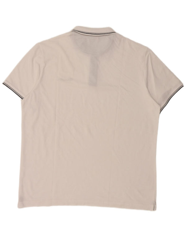 Champion Herre Polo Shirt 2XL Hvid