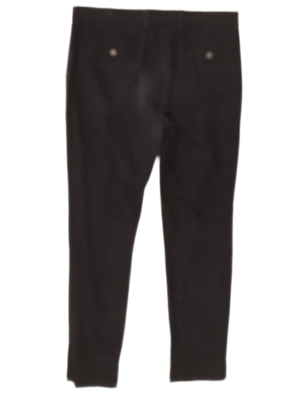 Marks & Spencer Herre Slim Chino Bukser W36 L29 Sort Bomuld