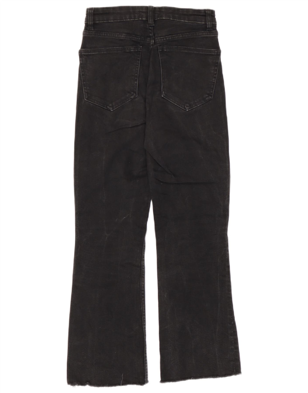 Zara Dame Bootcut Jeans EU 36 XS W26 L25 Sort