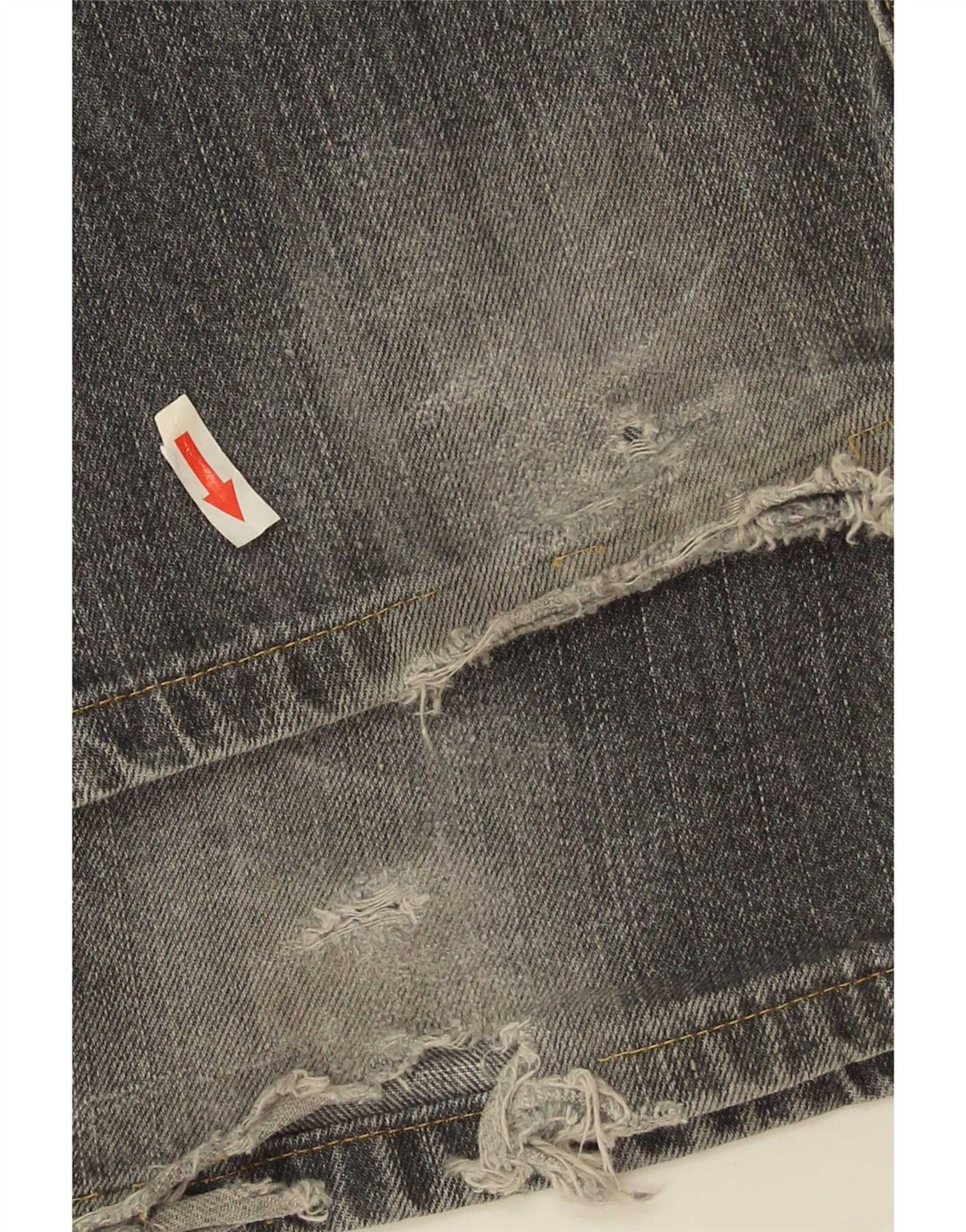 Levi's Herre 502 tilspidsede jeans W31 L30 Grå bomuld