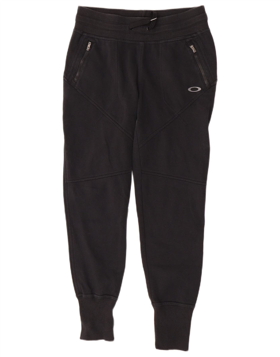 Oakley Womens Tracksuit Bukser Joggers UK 8 Small Black