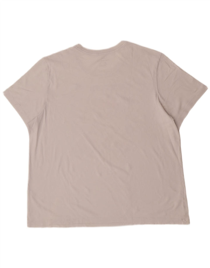 Nike grafisk T-shirt top til mænd 2XL hvid bomuld