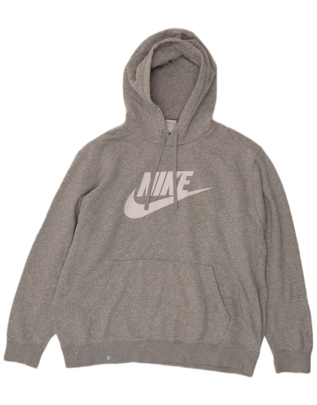 Nike grafisk hættetrøje til mænd XL Grå bomuld