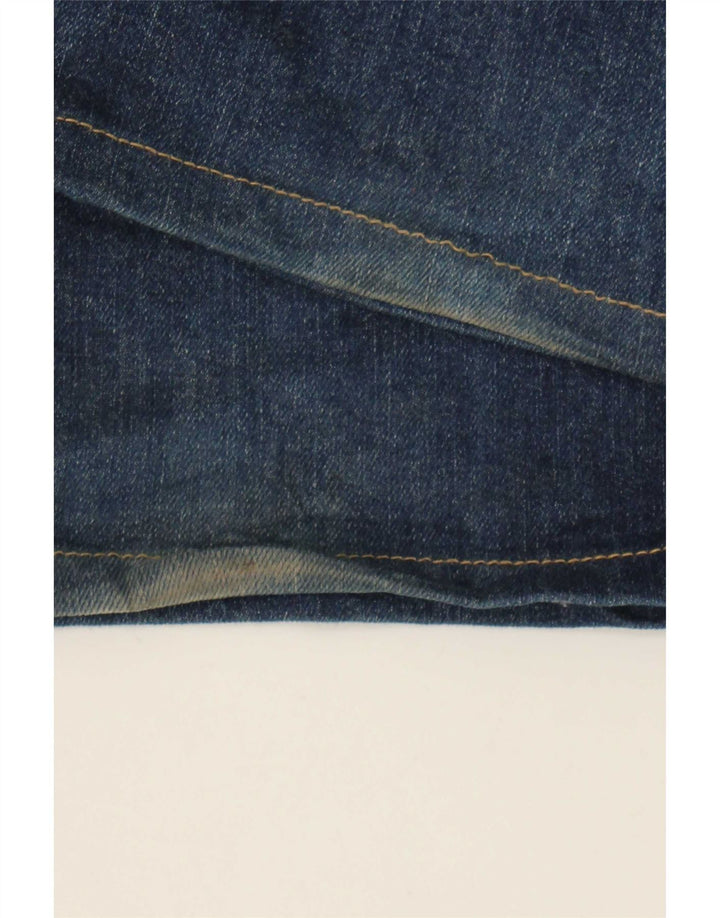 Lee Herre Brooklyn Straight Jeans W44 L34 Marineblå Bomuld
