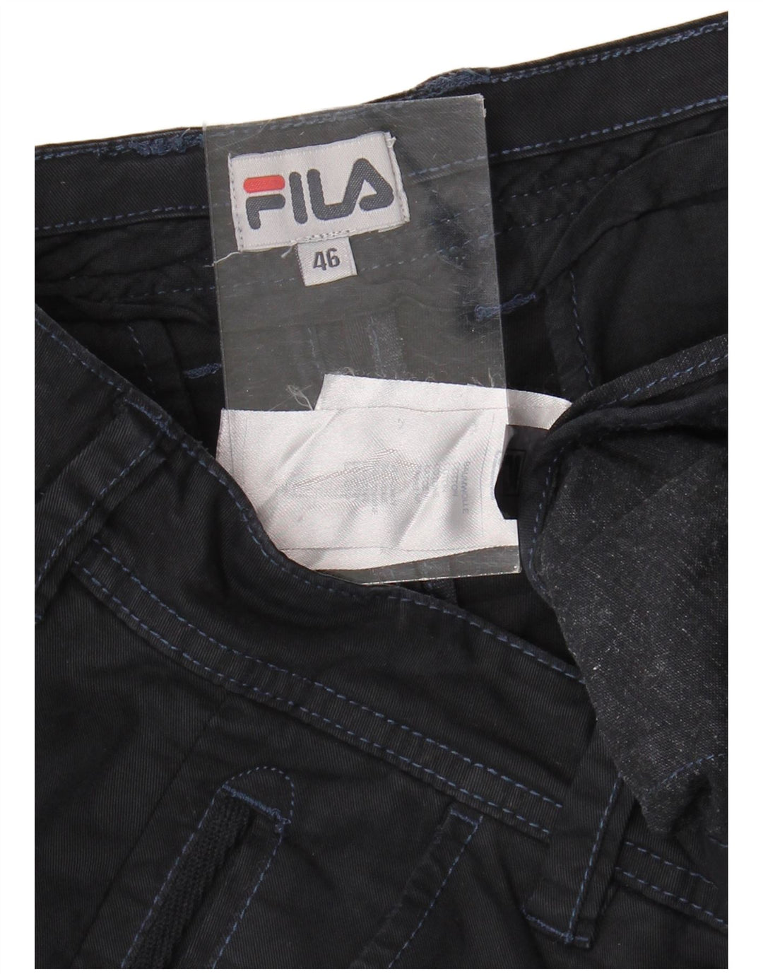 Fila Herre Slim Chino Bukser IT 46 Small W36 L30 Navy Blue