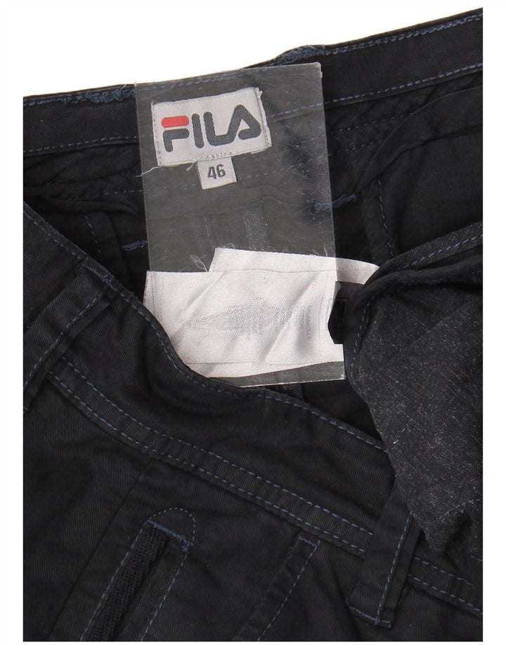 Fila Herre Slim Chino Bukser IT 46 Small W36 L30 Navy Blue