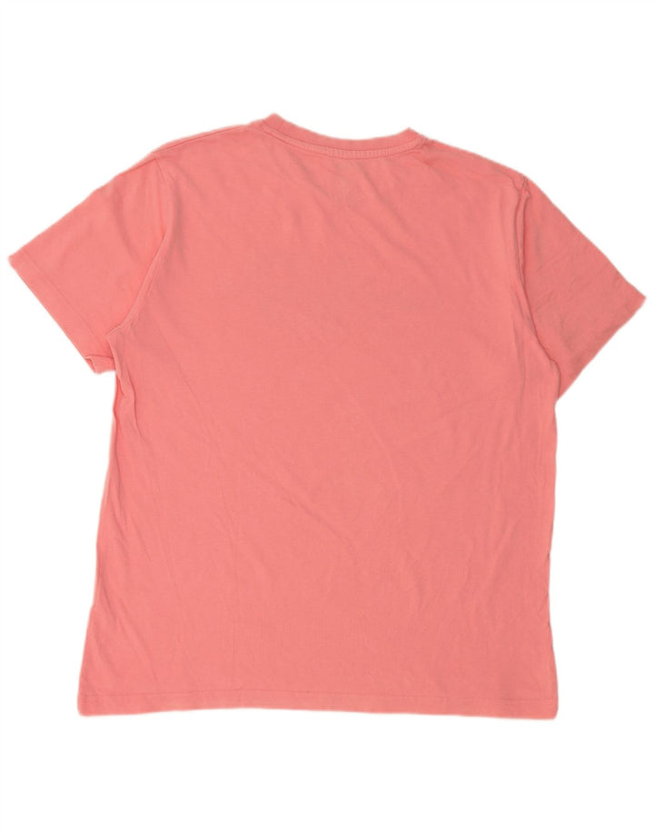 New Balance Herre grafisk T-shirt Top Medium Pink