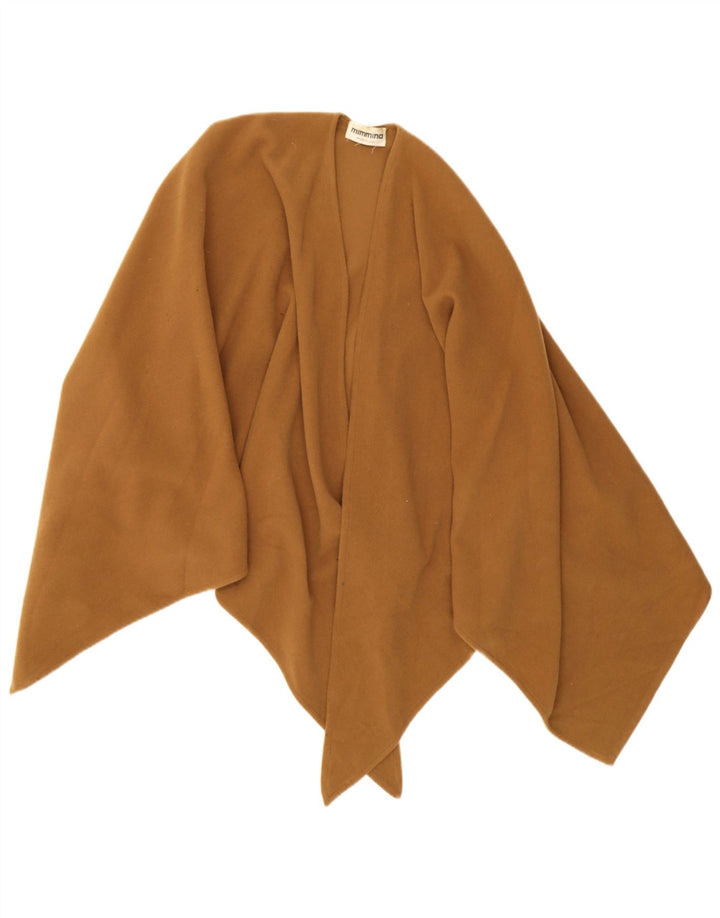 MIMMINA Cape Cardigan sweater til kvinder One Size Beige