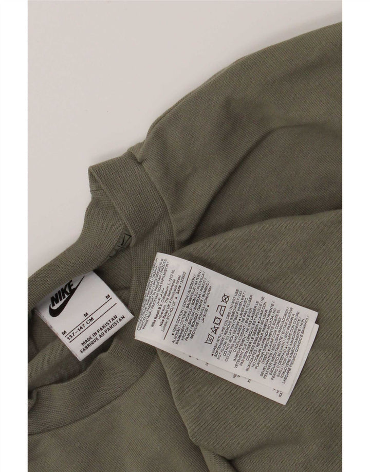 Nike Boys T-Shirt Top 10-11 år Medium Khaki