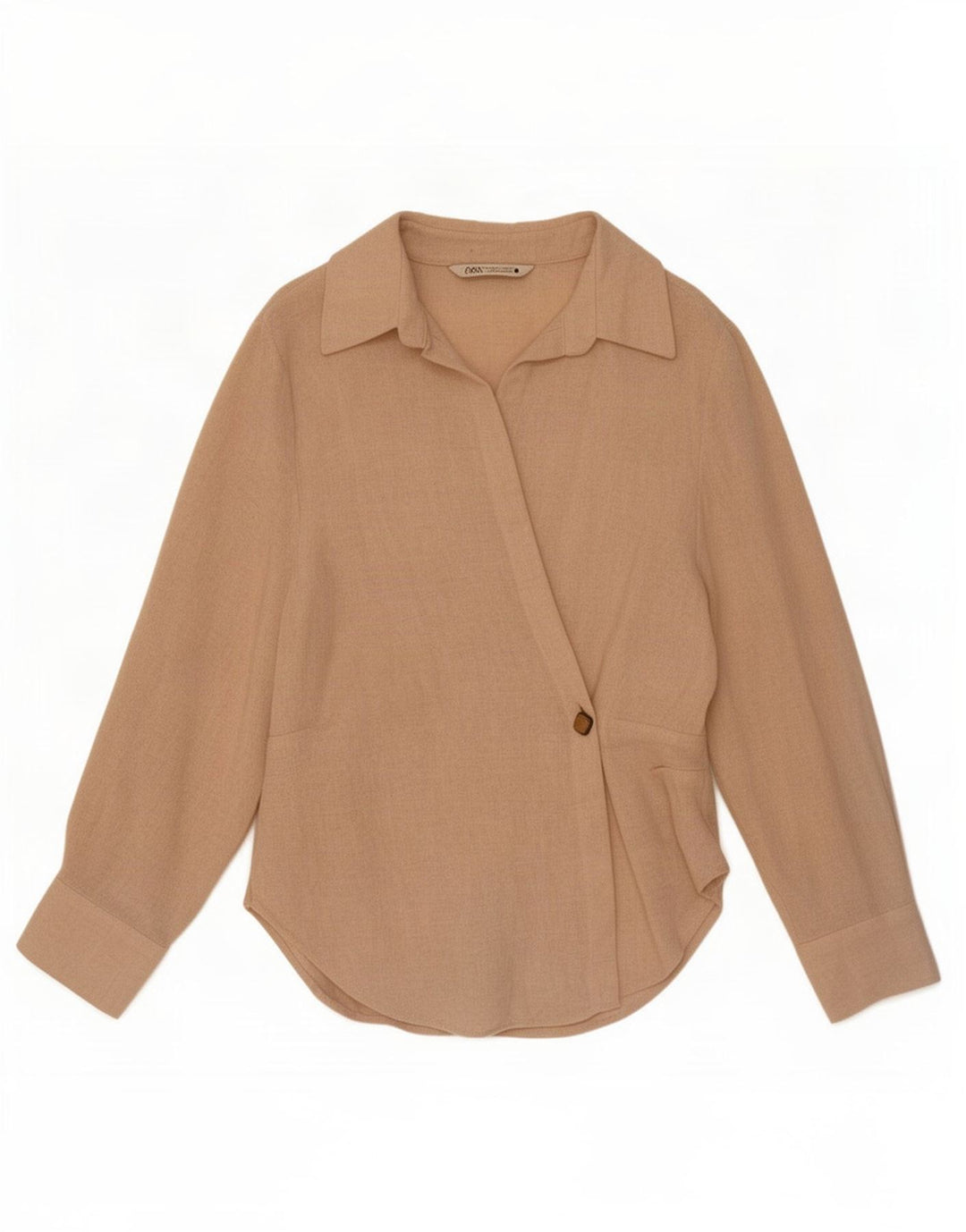 Zara Dameskjorte UK 16 Large Beige