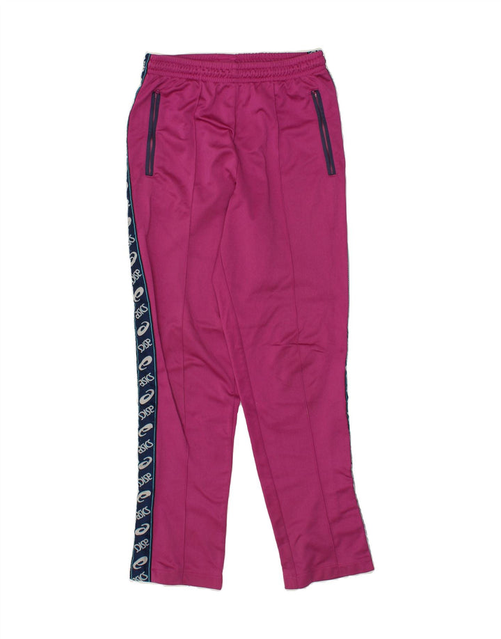 ASICS Womens Tracksuit Trousers Medium Pink Vintage Asics and Second-Hand Asics from Messina Hembry 