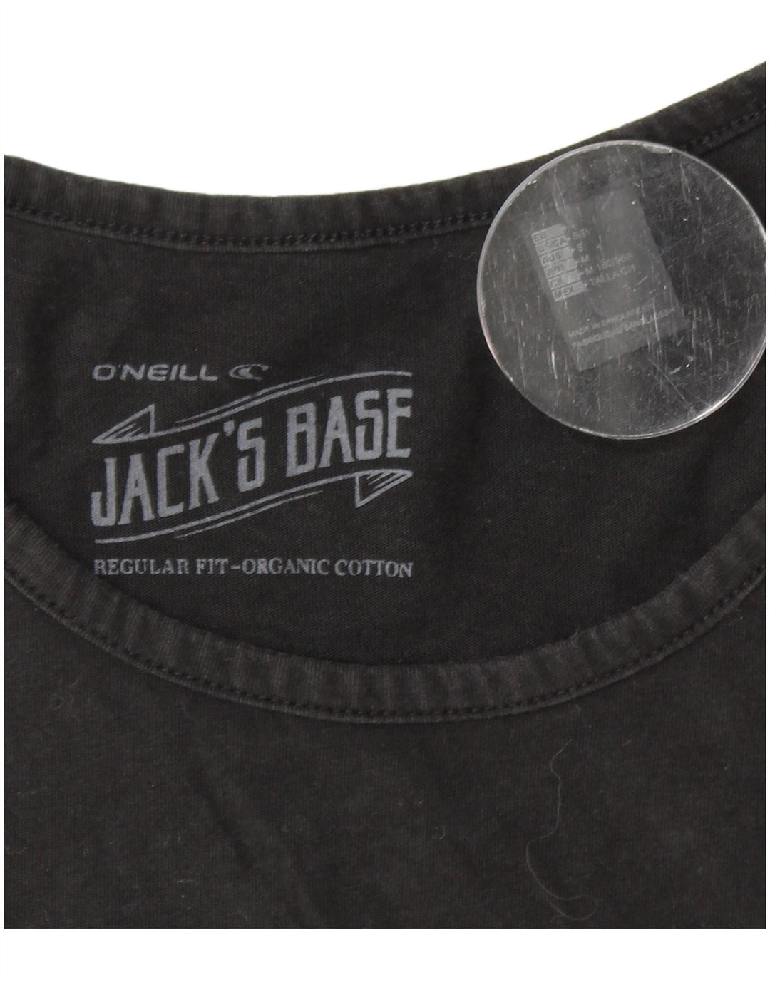 O'NEILL Herre Regular Fit Grafisk Vest Top Lille Sort Bomuld