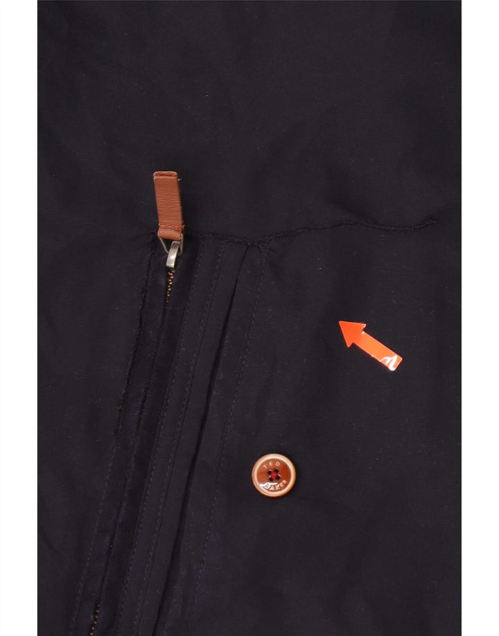 Ted Baker Bomberjakke til mænd str. 3 Medium Navyblå polyester