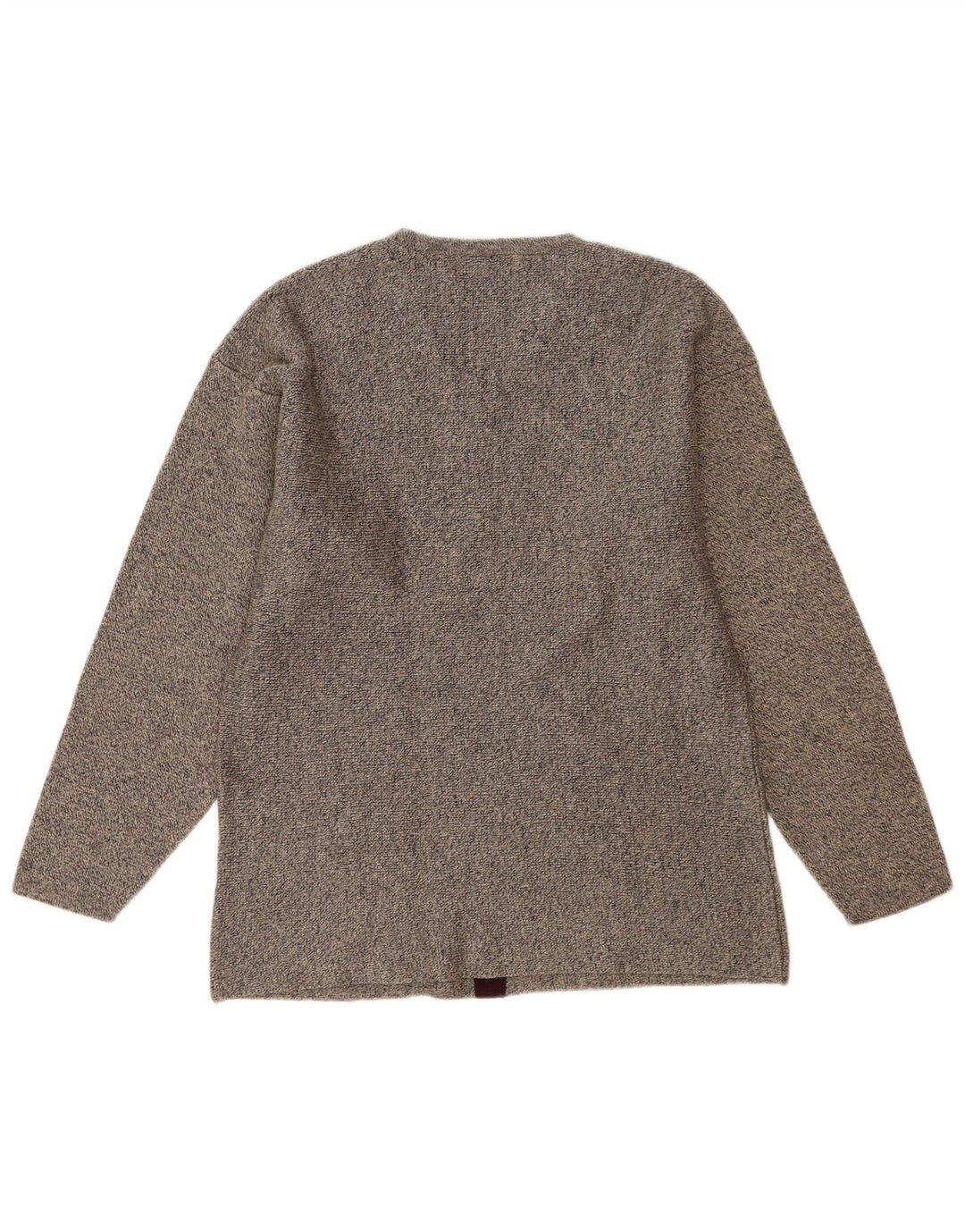 Lee Herre V-hals sweater XL Grå Flecked Wool