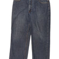 IZOD Herre Classic Fit Straight Jeans W40 L30 Blå Bomuld