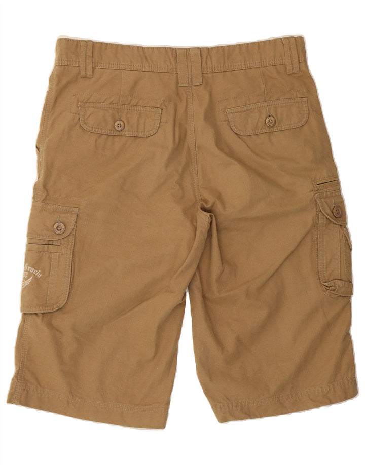 VINTAGE Mens Cargo Shorts W36 Large Beige Vintage Vintage and Second-Hand Vintage from Messina Hembry 
