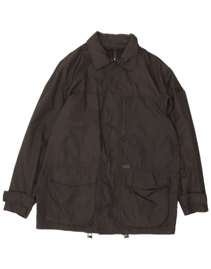 Paul & Shark Herre Utility Jacket UK 40 Large Black Nylon